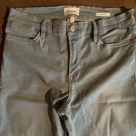 Frame Le High Flare Leg Jeans in Davenport, size 32 - Picture 5 of 7